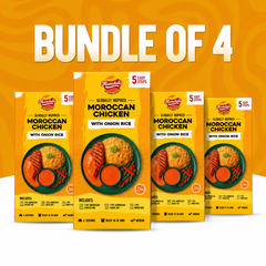 Meal Kit Combo - Pack of 4 - Moroccan Chicken With Onion Rice