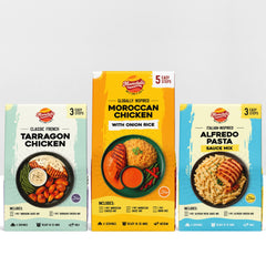Seasoning Combo and Meal Kit - Pack of 3